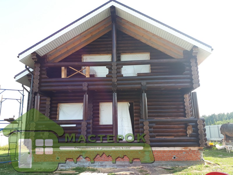 Деревянный дом в экопоселке Лесные Акварели